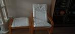 Gratis IKEA fauteuil met voetenbank, Huis en Inrichting, Fauteuils, Ophalen of Verzenden, Gebruikt