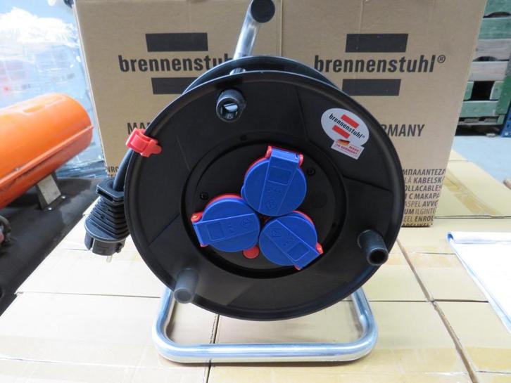 kabelhaspel stroomhaspel verlengkabel verlengsnoer 20 meter, Doe-het-zelf en Verbouw, Elektra en Kabels, Nieuw, Kabel of Snoer