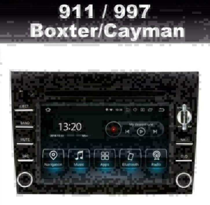 Porsche 911 997 Cayman Boxter android 9.0 navigatie dab wifi, Auto diversen, Autoradio's, Nieuw, Ophalen of Verzenden