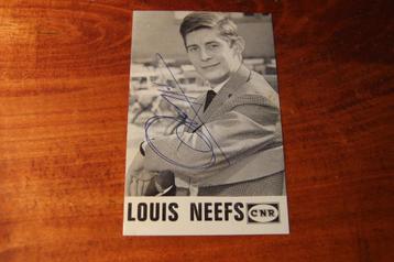 Louis Neefs gesigneerd fotokaartje beschikbaar voor biedingen