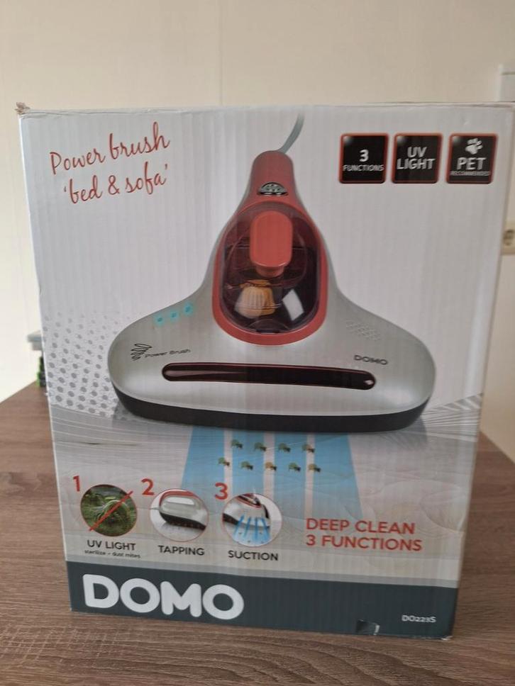 Domo DO223S Power Brush ‘bed & sofa’, Witgoed en Apparatuur, Stofzuigers, Zo goed als nieuw, Kruimeldief, Ophalen of Verzenden
