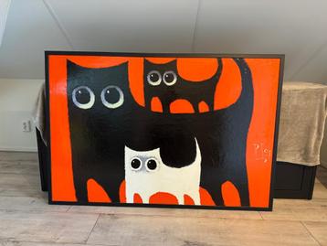 Groot schilderij van Ruslan Tsechoev beschikbaar voor biedingen