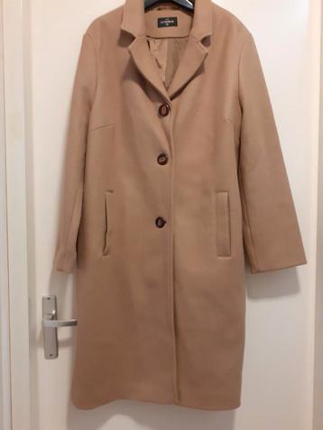 NIEUWE JAS MET WOL C&A MAAT 48 CAMEL/BRUIN beschikbaar voor biedingen