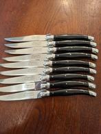 9 Laguiole Steakmessen., Ophalen of Verzenden, Nieuw, Rvs of Chroom, Bestekset