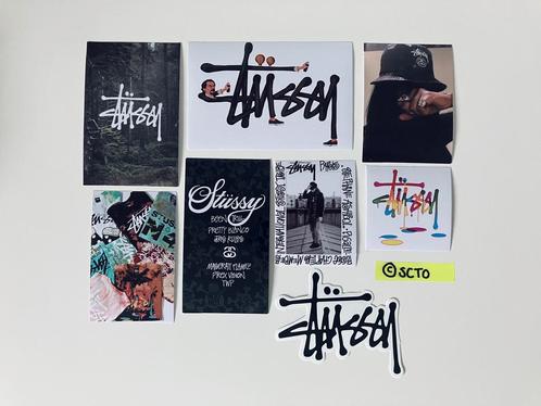 Stussy Stüssy hypebeast laptop skateboard fiets stickers, Hobby en Vrije tijd, Stickers en Plaatjes, Nieuw, Meerdere stickers