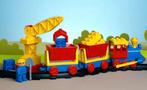 Vintage Duplo Trein Set 2700 met Kraan en Rails, Ophalen of Verzenden, Zo goed als nieuw, Complete set, Duplo