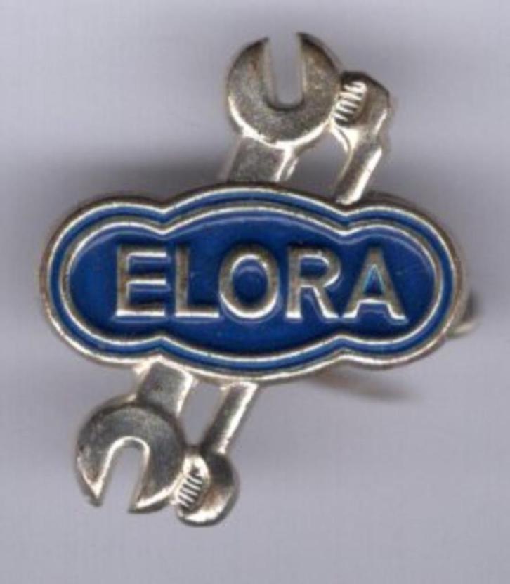 ELORA ring/steeksleutels zilverkleurig/blik broche ( H_070 ), Verzamelen, Speldjes, Pins en Buttons, Nieuw, Speldje of Pin, Merk