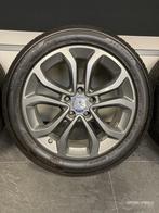 17” originele Mercedes C W205 velgen + banden 5x112 A205 401, Gebruikt, Banden en Velgen, 17 inch, Ophalen of Verzenden