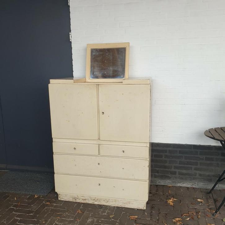 Leuke en zeldzame vintage kastjes - Jaren 50/60, Huis en Inrichting, Kasten | Ladekasten, Gebruikt, Minder dan 100 cm, 50 tot 100 cm