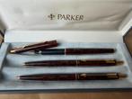 Parker Pennenset met Opdruk Jan Bol, Verzamelen, Pennenverzamelingen, Ophalen of Verzenden, Zo goed als nieuw, Met doosje