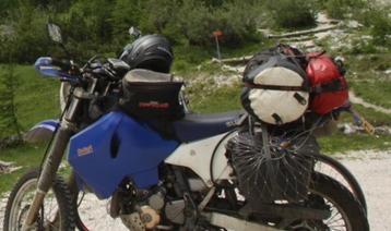 2 x PACSAFE stalen netten + slot voor motortassen of rugzak beschikbaar voor biedingen