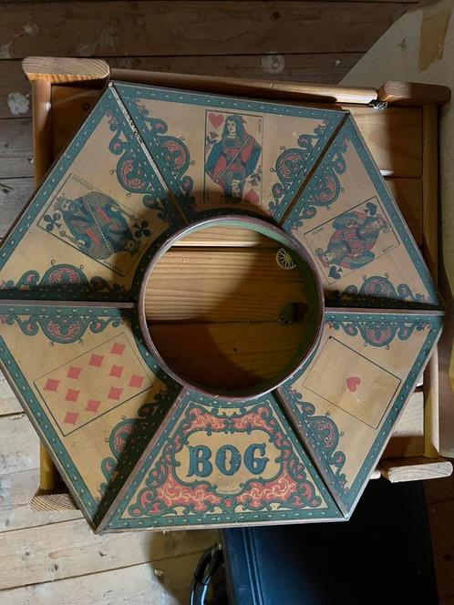 Antieke kaartspel speelbord – zeldzaam decorstuk, Hobby en Vrije tijd, Gezelschapsspellen | Kaartspellen, Gebruikt, Ophalen