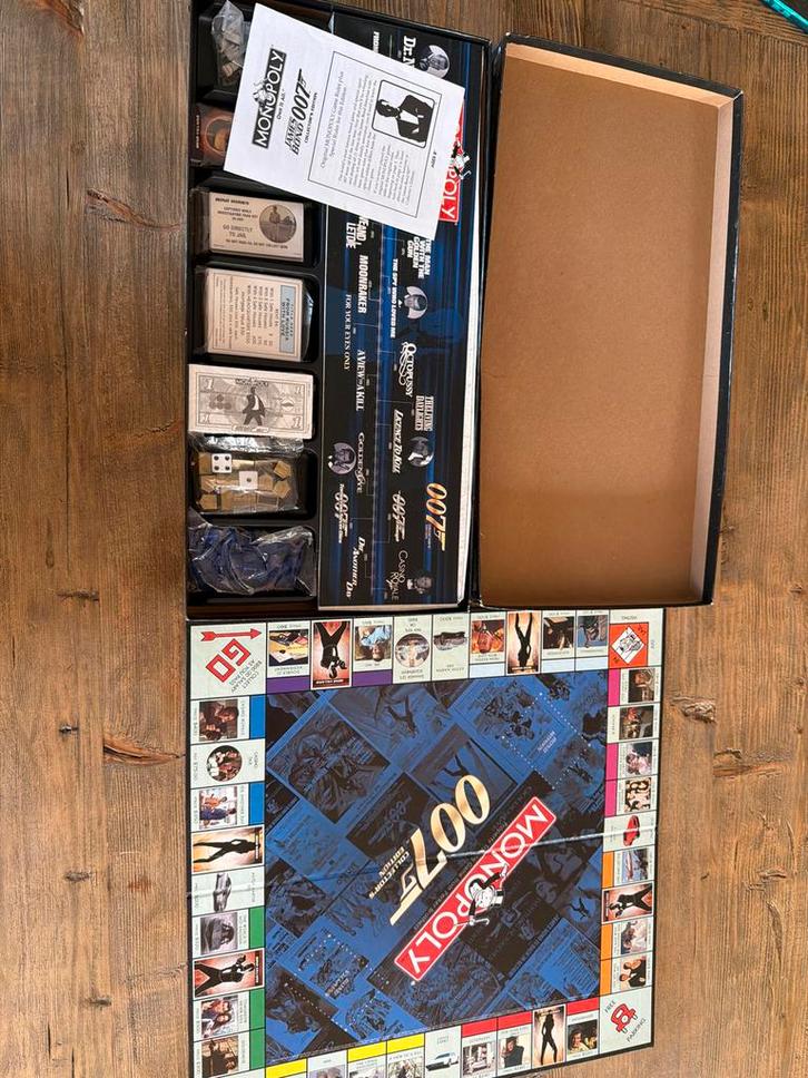 Monopoly 007 Collectors Edition - Zeldzaam!, Hobby en Vrije tijd, Gezelschapsspellen | Bordspellen, Zo goed als nieuw, Een of twee spelers