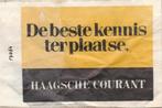 Haagsche Courant - PTT post telefonie telegrafie posthoorn, Ophalen of Verzenden