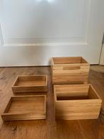Wooden Storage / Separators / Crates, Huis en Inrichting, Ophalen of Verzenden, Zo goed als nieuw, Minder dan 50 cm