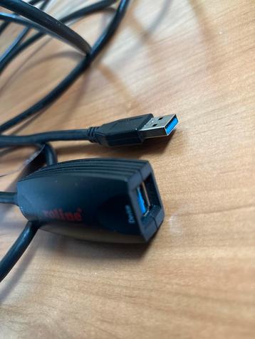 Roline USB 3.0 Actieve Repeater Kabel - 5 Meter beschikbaar voor biedingen