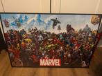 Groot marvel schilderij, Ophalen