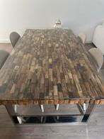 Eettafel en salontafel van rofra, Ophalen of Verzenden, Zo goed als nieuw, 4 tot 6 stoelen