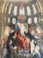 ANDREA MANTEGNA Madonna della Vittoria Schilderij Litho ets, Ophalen of Verzenden