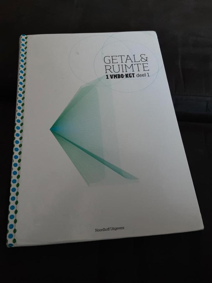 Getal & Ruimte 1 VMBO-KGT deel 1 - Wiskunde voor jaar 2012, Boeken, Schoolboeken, Gelezen, Wiskunde A, VMBO, Ophalen of Verzenden