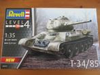 T-34/85 (Revell 1/35), Tank, Nieuw, Ophalen of Verzenden, 1:32 tot 1:50