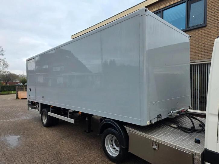 VELDHUIZEN Dichte be trailer aanhanger laadklep (bj 2008), Auto diversen, Aanhangers en Bagagewagens, Zo goed als nieuw