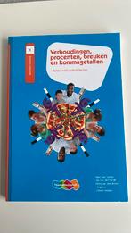 Verhoudingen, procenten, breuken en kommagetallen, Ophalen of Verzenden, Zo goed als nieuw, Jos van den Bergh; Ortwin Hutten; Marc van Zanten; Petra van ...