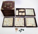 538. Mahjong - been/bamboe, ca. 1930, China, Antiek en Kunst, Ophalen of Verzenden
