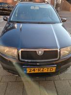 Skoda Fabia 1.4 Combi 55KW 2005 Zwart, Auto's, Skoda, Voorwielaandrijving, 74 pk, 4 cilinders, 1070 kg