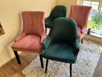 Eetkamerstoelen (4) DIRECT AF TE HALEN, Ophalen, Hout, Gebruikt, Overige kleuren
