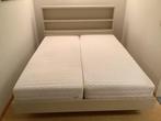 Twee persoons bed, Huis en Inrichting, Ophalen, Wit, Tweepersoons, 160 cm