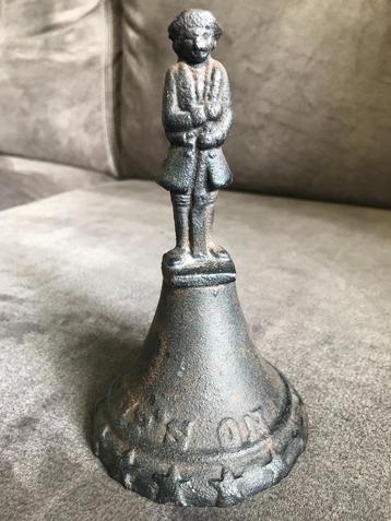 Tafelbel Antiek IJzer. beschikbaar voor biedingen