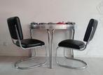 Leuke mooie design 70s eetkamer set, Ophalen, Zo goed als nieuw
