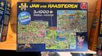 Jan van Haasteren puzzel paardenrace muziekpaviljoen mars, Zo goed als nieuw, Ophalen