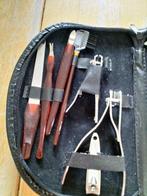 Manicure, pedicure setje in etui, Ophalen of Verzenden, Zo goed als nieuw, Overige typen