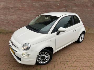 Fiat 500 Twinair Turbo 80pk 2017 Wit, Airco, Start/Stop, LED beschikbaar voor biedingen