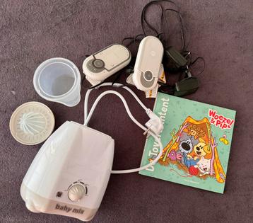 Babyfoon en flessenwarmer beschikbaar voor biedingen