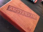 Houten Doosje Amsterdam, Minder dan 50 cm, Gebruikt, Minder dan 50 cm, Ophalen of Verzenden
