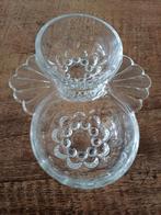 Vintage Glazen Peper & Zout Stel, Ophalen of Verzenden