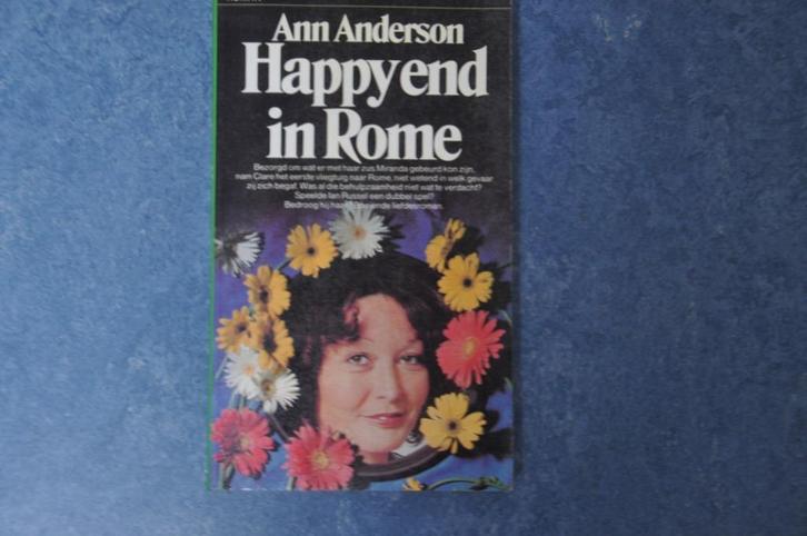 Ann Anderson - Happy end in Rome, Boeken, Romans, Zo goed als nieuw, Europa overig, Ophalen of Verzenden