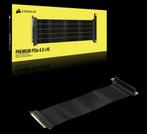 Corsair Premium PCIe 4.0 x16 Riser/Extension Cable – 300mm, Computers en Software, Videokaarten, GDDR6, PCI-Express 4, Zo goed als nieuw