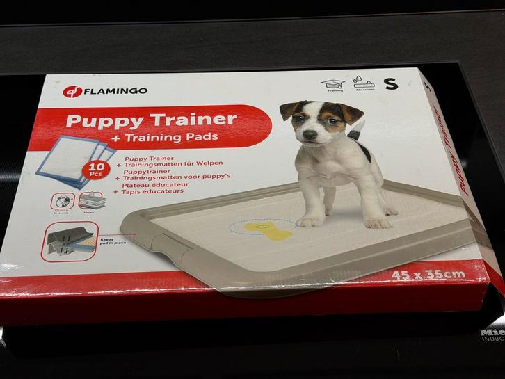 Flamingo puppy trainingsmat, Dieren en Toebehoren, Honden-accessoires, Zo goed als nieuw, Ophalen of Verzenden