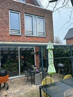 Overkapping Bruynzeel antraciet 5 mtr x 2,5 mtr, Tuin en Terras, Overkappingen, Ophalen of Verzenden, Gebruikt, Veranda