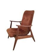 Vintage Louis van Teeffelen stoel/chair/fauteuil, Ophalen, Minder dan 75 cm, Vintage, Zo goed als nieuw
