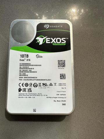 Interne Harde Schijf Seagate EXOS X16 10TB + Blueendless USB beschikbaar voor biedingen