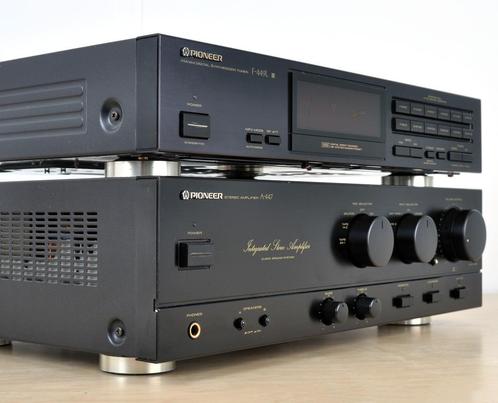 Pioneer A-447 en F-449L incl. garantie, Audio, Tv en Foto, Versterkers en Receivers, Gebruikt, Stereo, 60 tot 120 watt, Pioneer