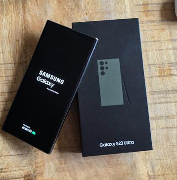 Samsung S23 Ultra 256GB Groen beschikbaar voor biedingen
