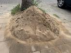 Gratis straatzand / ophoogzand / wit zand, Tuin en Terras, Zand, Ophalen, Gebruikt, Straatzand