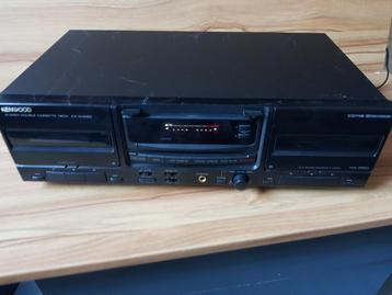 Kenwood  Cassettedeck Dubbel Cassette Speler Recorder beschikbaar voor biedingen