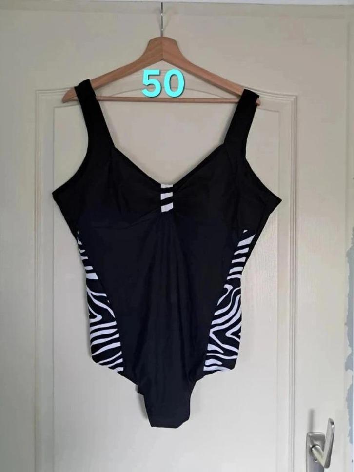 Leuk badpak maat 50 van Bonprix, Kleding | Dames, Badmode en Zwemkleding, Zo goed als nieuw, Badpak, Overige kleuren, Ophalen of Verzenden